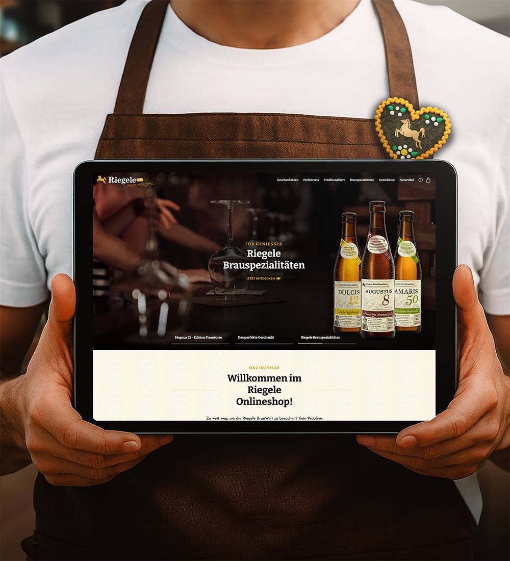 Riegele Shop - Online-Shop | MIDDENDORF