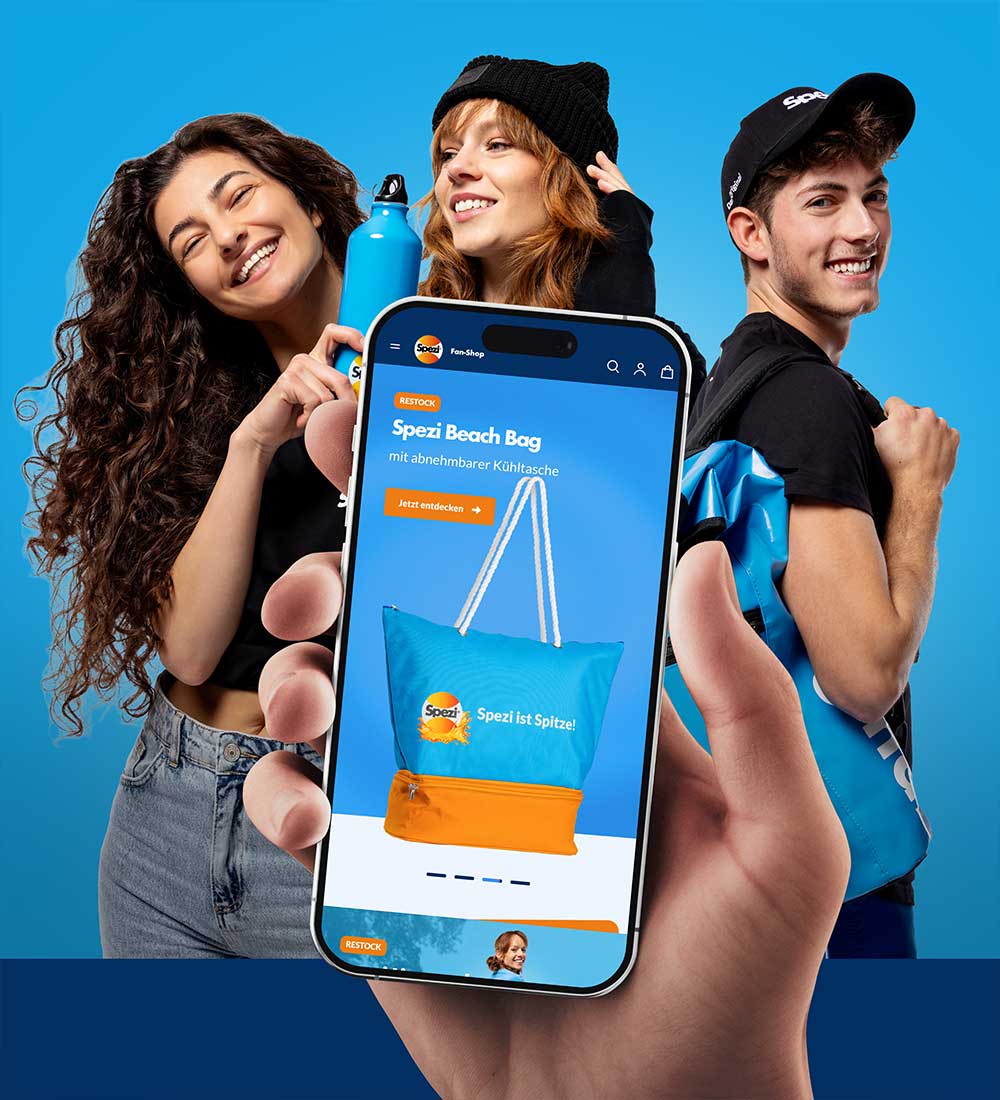 Spezi Fan Shop - Online-Shop, Produktfotos | MIDDENDORF